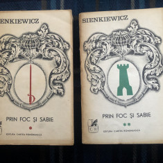 Prin foc si sabie, 2 vol., H. Sienkiewicz, Ed. Cartea romaneasca 1973