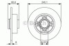 Disc frana RENAULT MODUS / GRAND MODUS (F/JP0) (2004 - 2016) BOSCH 0 986 479 S37