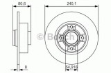Disc frana RENAULT MODUS / GRAND MODUS (F/JP0) (2004 - 2016) BOSCH 0 986 479 S37