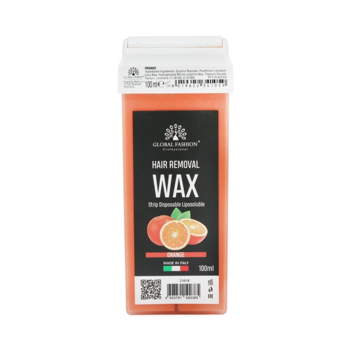 Ceară &icirc;ntr-un cartuș, 100 ml, portocală