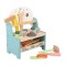 Jucarie educativa din lemn tip Banc de lucru Mini Tool Bench - LL-84