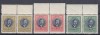 ROMANIA 1930 LP 88 REGELE CAROL II - LONDRA PERECHE SERII MNH, Nestampilat