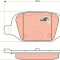TRW GDB1384 COTEC set placute frana,frana disc