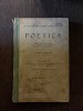 Mihail Dragomirescu Poetica (1906), Editura Librariei, Nr. 122/2590, Carte Veche Bibliofilie, 416 pagini