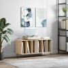 VidaXL Dulap pentru discuri stejar sonoma 100x38x48 cm, lemn prelucrat 831751