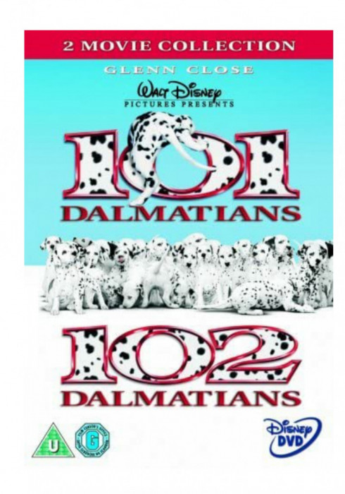 Filme 101 Dalmatians / 102 Dalmatians [DVD] BoxSet Originale