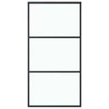 Cumpara ieftin Usa glisanta, negru, 102x205 cm, sticla ESG si aluminiu