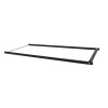 Rola Urcat Scara Menabo 140cm Bare Transversale Otel Negru 90cm