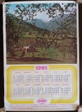 NI360 Calendar de perete ADAS 1981