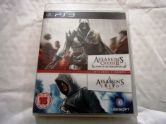 Pachet Assassin&amp;#039;s Creed + Assassin&amp;#039;s Creed II GOTY original, PS3! foto