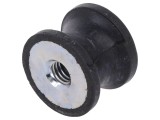 Atenuator Vibrații M6 20mm Guma