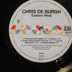 Chris De Burgh – Eastern Wind (1980/A & M rec/RFG) - Vinil/Vinyl