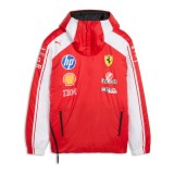 Ferrari geacă de bărbați cu glugă Reversible F1 Team 2026 - XL