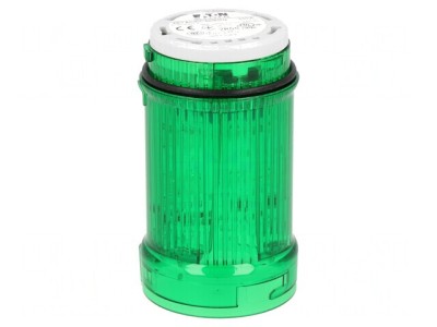 Semnalizator LED Verde 24V IP66 foto