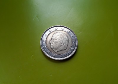 2 Euro 2000 Belgia foto