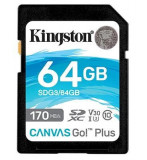 Cumpara ieftin Card de memorie Kingston SDXC CANVAS GO PLS 64GB CL10 UHS-I