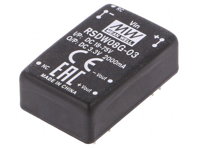 Convertor DC/DC 8W 18-75V la 3,3V 2000mA
