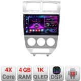 Navigatie Dodge Caliber 2006-2010 A-caliber-06 4+64 InCell Display 1K Android Waze USB Navigatie Internet Youtube Radio