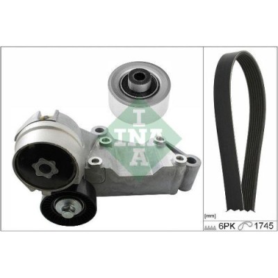 Set curea transmisie Ford Tourneo Connect 06.02-12.13, Transit Connect (P65 P70 P80) 06.02-, INA foto
