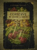 Conserve de legume si fructe,1955
