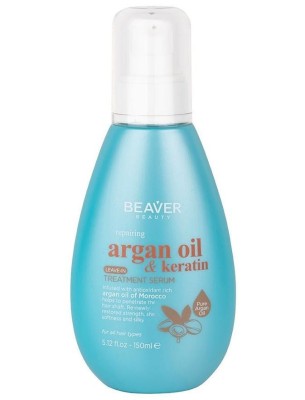 Ser leave-in cu argan si keratina Beaver 150 ml foto