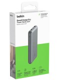 Belkin 20k Power Bank Usb-a &amp; Usb-c 15w Space Grey