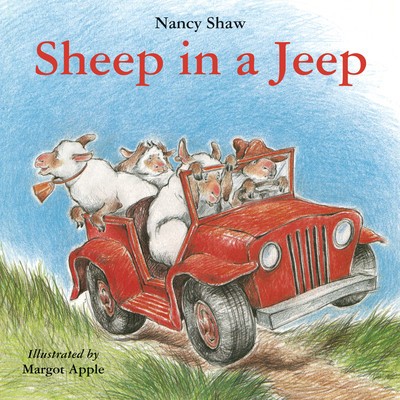 Sheep in a Jeep foto