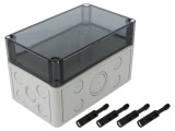 Carcasă universală SPELSBERG 110mm x 180mm x 110mm TK PC gri IP66
