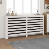 Gossi masca pentru calorifer, alb, 169x19x84 cm, lemn masiv de pin