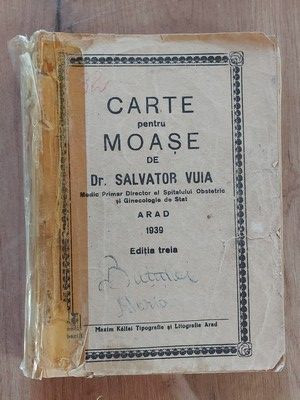 Carte pentru moase- Salvator Vuia foto