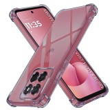 Husa Motorola Moto G57 Power Asteroid GSM Shockproof Clear Silicone, fumuriu
