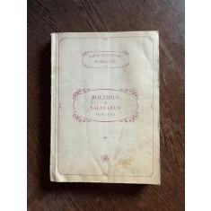 Boethius si Salvianus - PSB 72. Scrieri