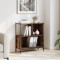 Gossi biblioteca, stejar fumuriu, 72x28x77,5 cm, lemn prelucrat