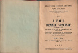 CONST. GR. C. ZOTTA - LEGI PENALE SPECIALE ( 1938 )