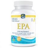 Nordic Naturals EPA 1210 mg Omega-3 60 capsule moi cu aromă de lăm&acirc;ie