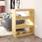 VidaXL Bibliotecă/Separator cameră, 80x35x103 cm, lemn masiv pin