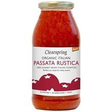 Sos de Rosii Passata Rustica Eco Demeter 510gr Clearspring Cod: 5021554002864 foto