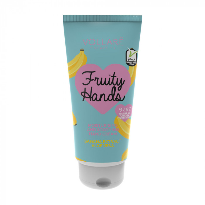 Crema de maini fructata hidratanta Vollar&eacute; Cosmetics, 50 ml