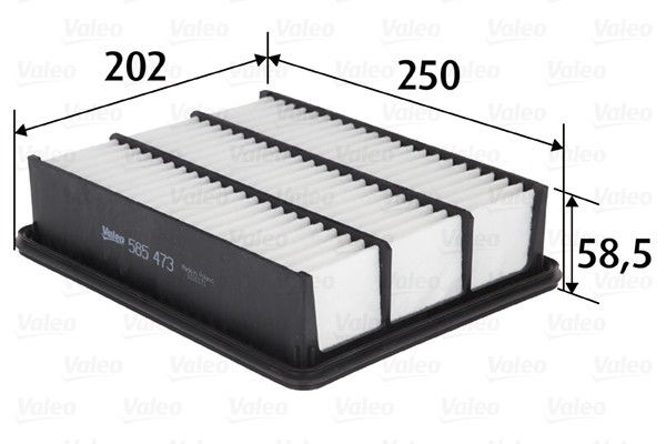 VALEO 585473 Filtru aer