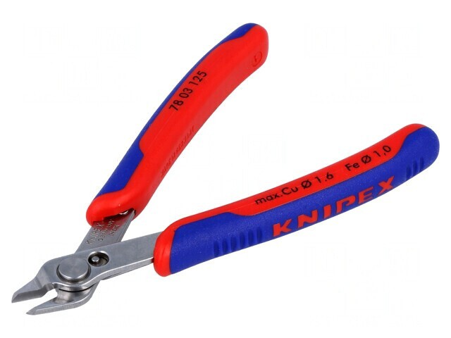 Clești Laterali de Precizie 125mm fără Fațetă