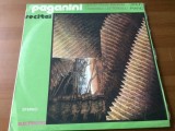 paganini recital lenuta ciulei atanasiu vioara ogneanca lefterescu pian disc vinyl lp muzica clasica romantica electrecord ST ECE 02187 VG+