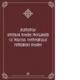 Acatistele Sfintilor romani proclamati cu prilejul Centenarului Patriarhiei Romane (brosata) - Aprobarea Sfantului Sinod