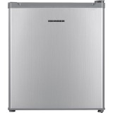 Frigider mini-bar Heinner HMB-HM41SE++, Termostat ajustabil, 1 raft sarma, 41 l, Clasa E, Argintiu