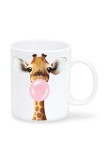 Cana alba personalizata Girafa, INOVATIX&reg;. 330ml