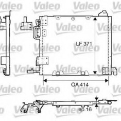 Condensator / Radiator aer conditionat OPEL ASTRA G Cabriolet (F67) (2001 - 2005) VALEO 817506