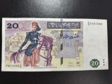 TUNISIA 20 DINARI 1992 SUPERBĂ