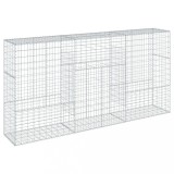 Cumpara ieftin Cos gabion cu capac, 300x50x150 cm, fier galvanizat