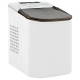 Aparat Cuburi Gheata, 1.4L, 15kg/24h, Alb, Display LED, Alarma Apa/Gheata, Silentios, Cos si Lopatica Incluse