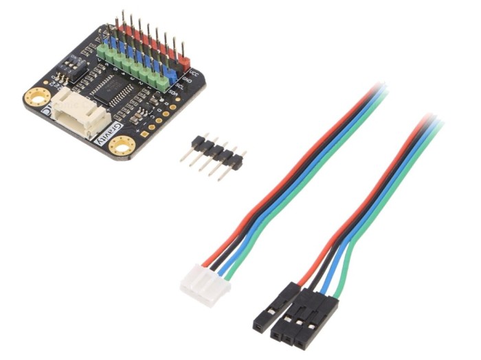 Multiplexer Interfață I2C Gravity 8 Canale