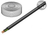 Cablu electric rotund TITANEX&reg; H07RN-F 7G2,5mm2 Cu gumă negru